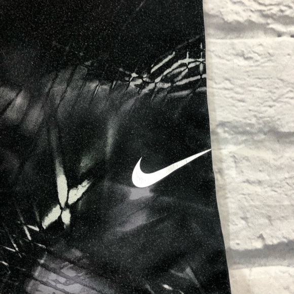 Nike Pro Leggings Black & Gray Size Small Fitted Stretchy - Picture 5 of 11